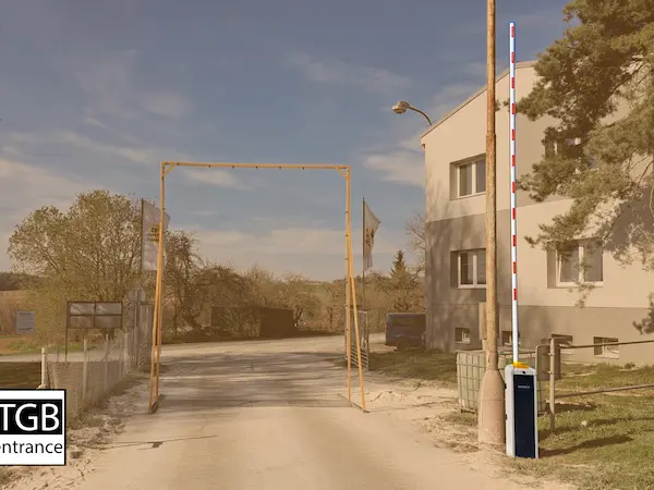 Posílení zabezpečení vjezdu do areálu zemědělského družstva Trhový Štěpánov v reakci na situaci nákazy slintavky a kulhavky